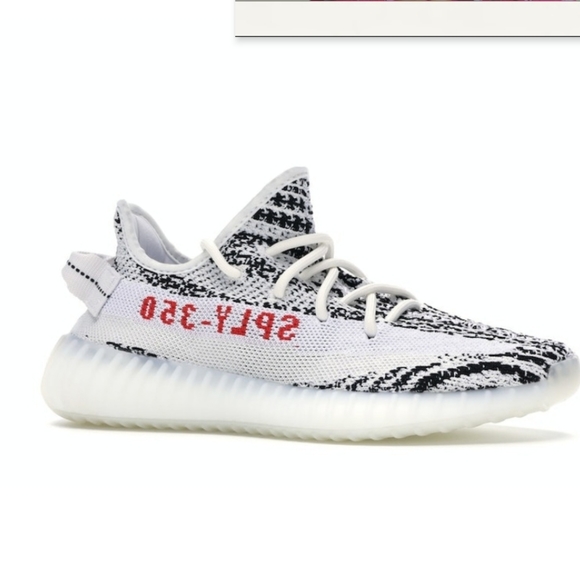 Yeezy 350 Ebra Size 7 US New with tags - Picture 1 of 3
